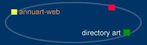 annuart-web es un directorio de arte especialmente orientado sobre los artistas que utilizan como medio: HTML, javascript, php, asp, flash, ASCII, correo electrónico...